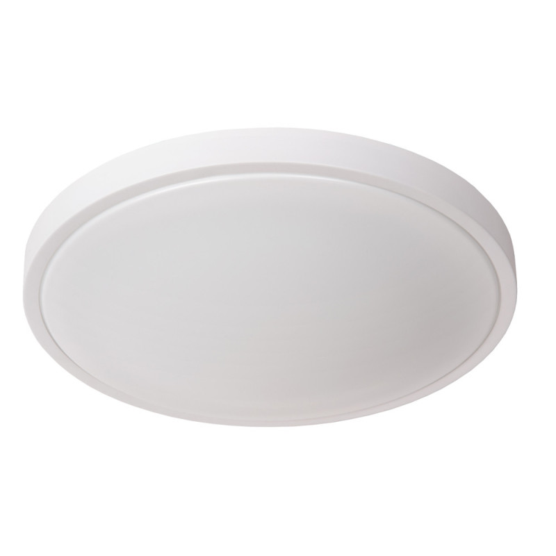 Plafonnier Dasher blanc IP44 1550 lm 24 W LUCIDE
