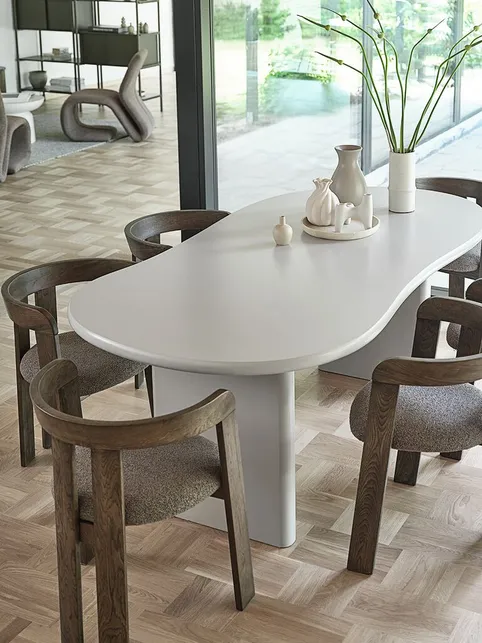 Spisebord VORDINGBORG 98x198 beige