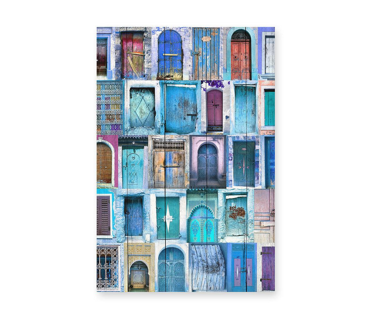 Really Nice Things - Paneel - 60x40 cm - Blue Doors