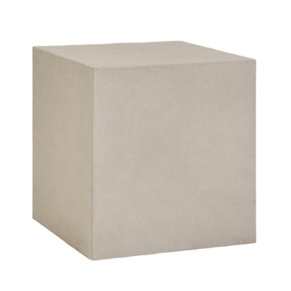 CHANTADA BY MARLOT BAUS - Table d’appoint du microciment en couleur gris 40 cm