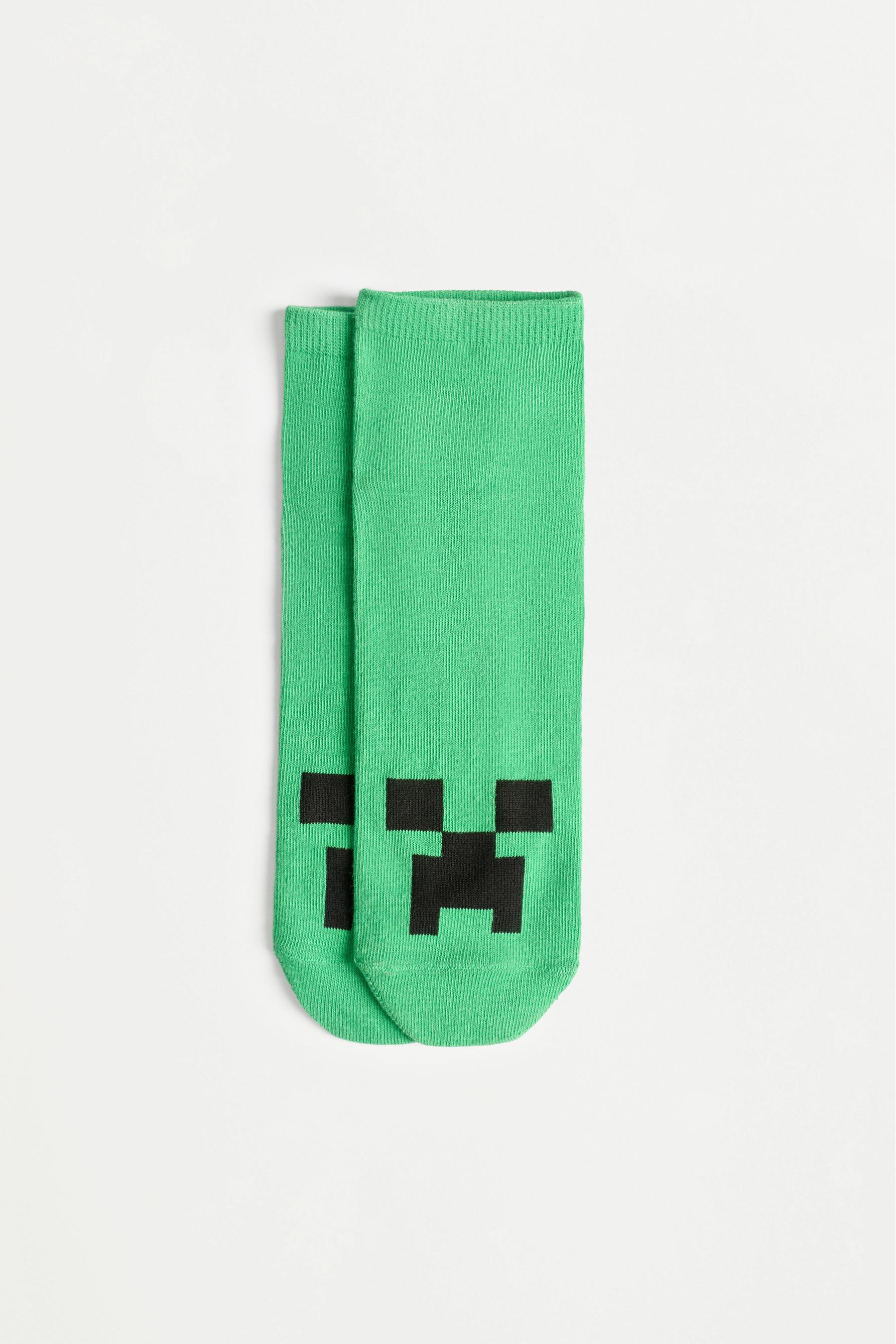 Calcetines Minecraft cortos (Pack 4)