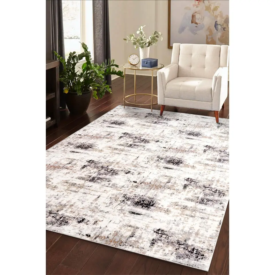 Dutch Lifestyle vloerkleed Bristol B grijs - 160x230cm