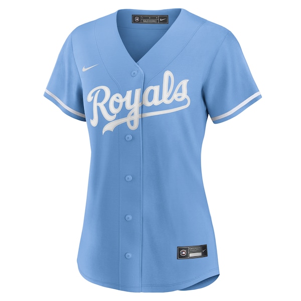 Kansas City Royals Nike Women's Alternate Replica Team Logo Jersey - Light Blue