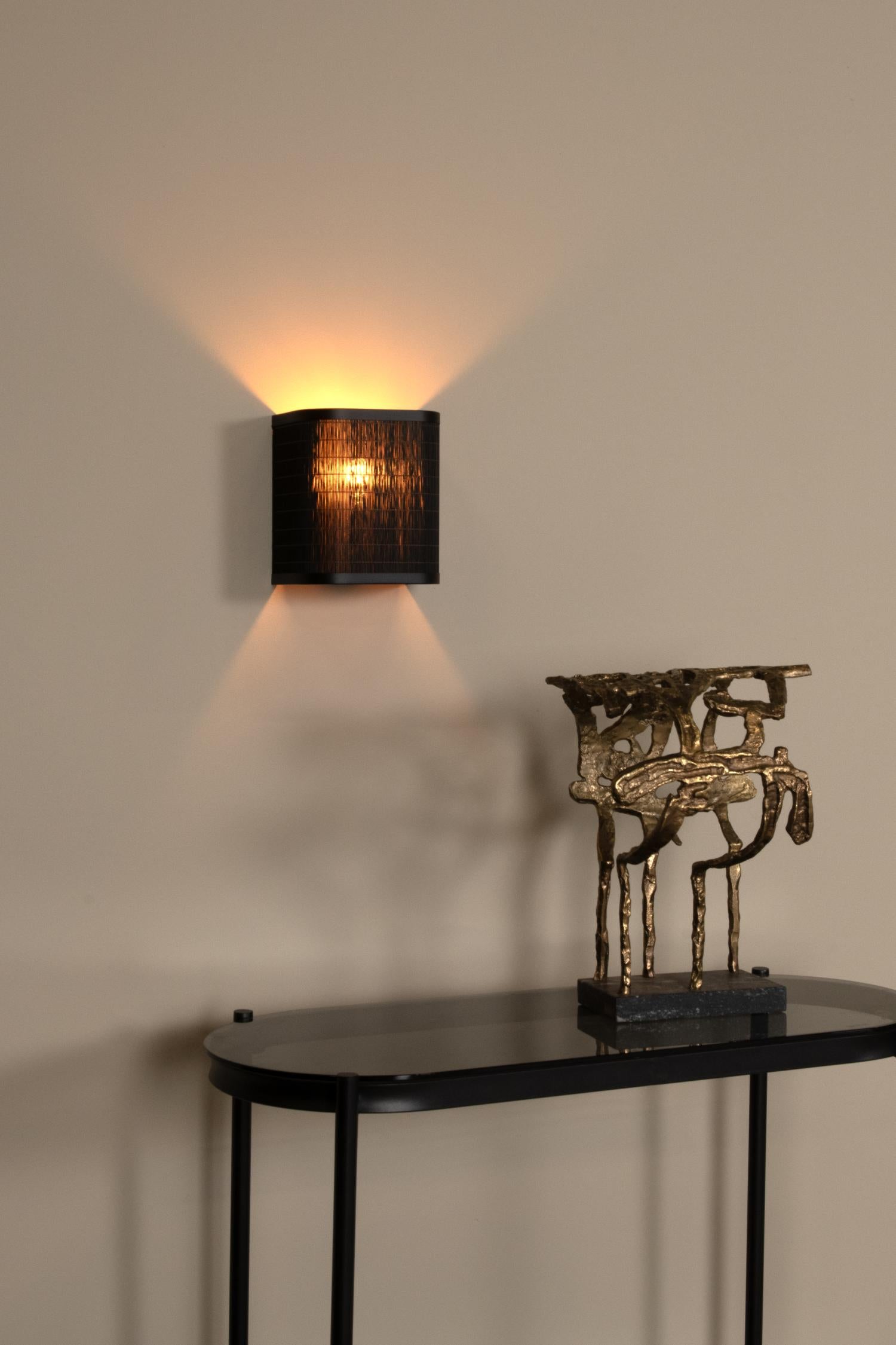 Lucide wandlamp TAGALOG - 1xE27 - Zwart