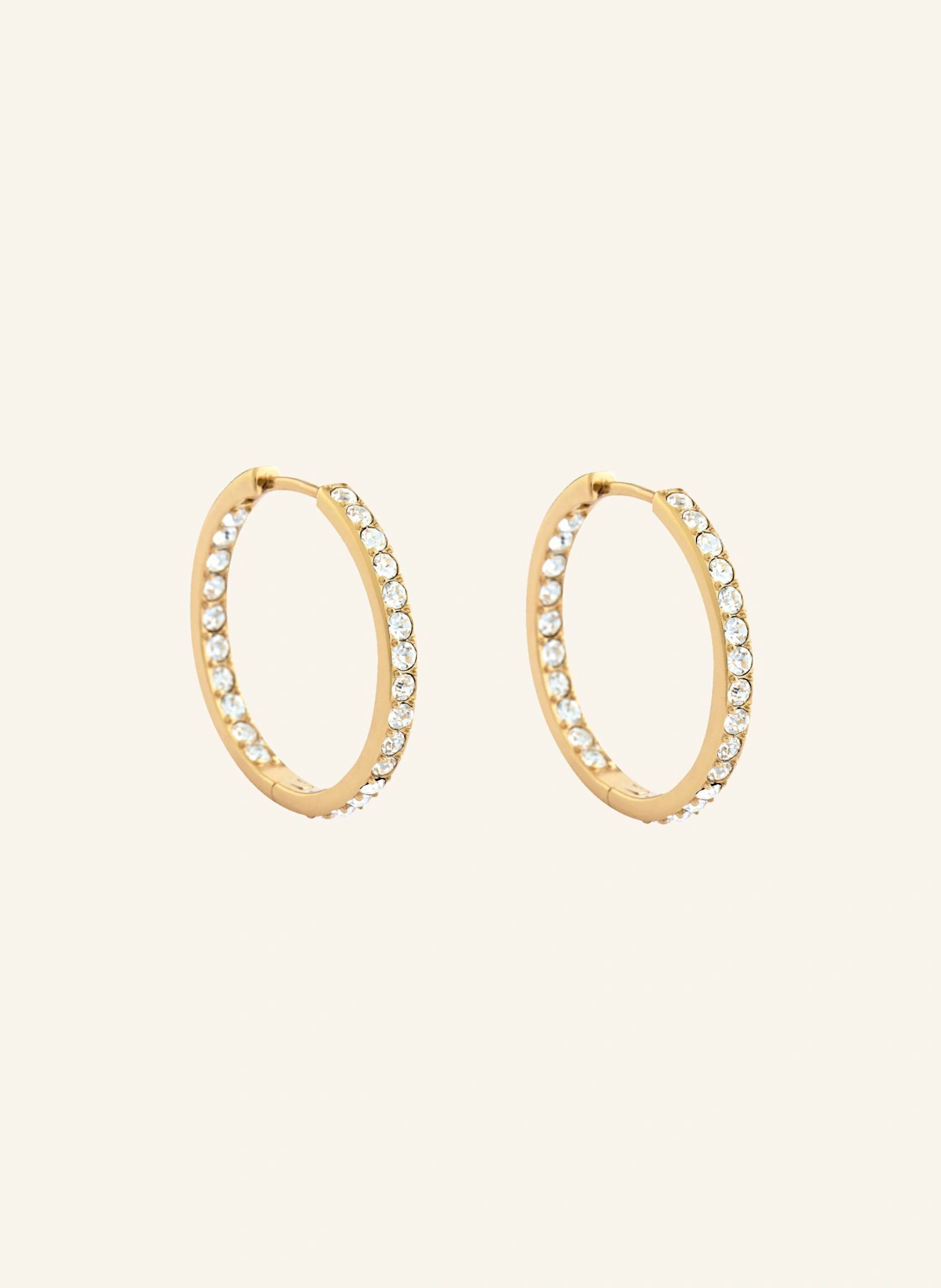 Pompidou Creolen LILLIAN MEDIUM PAVé by GLAMBOU