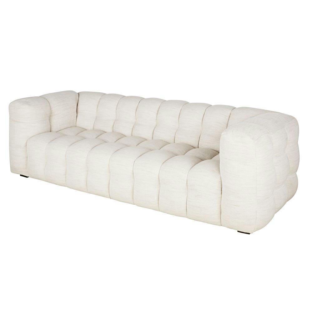 Lilo - Canapé 3/4 places beige sable