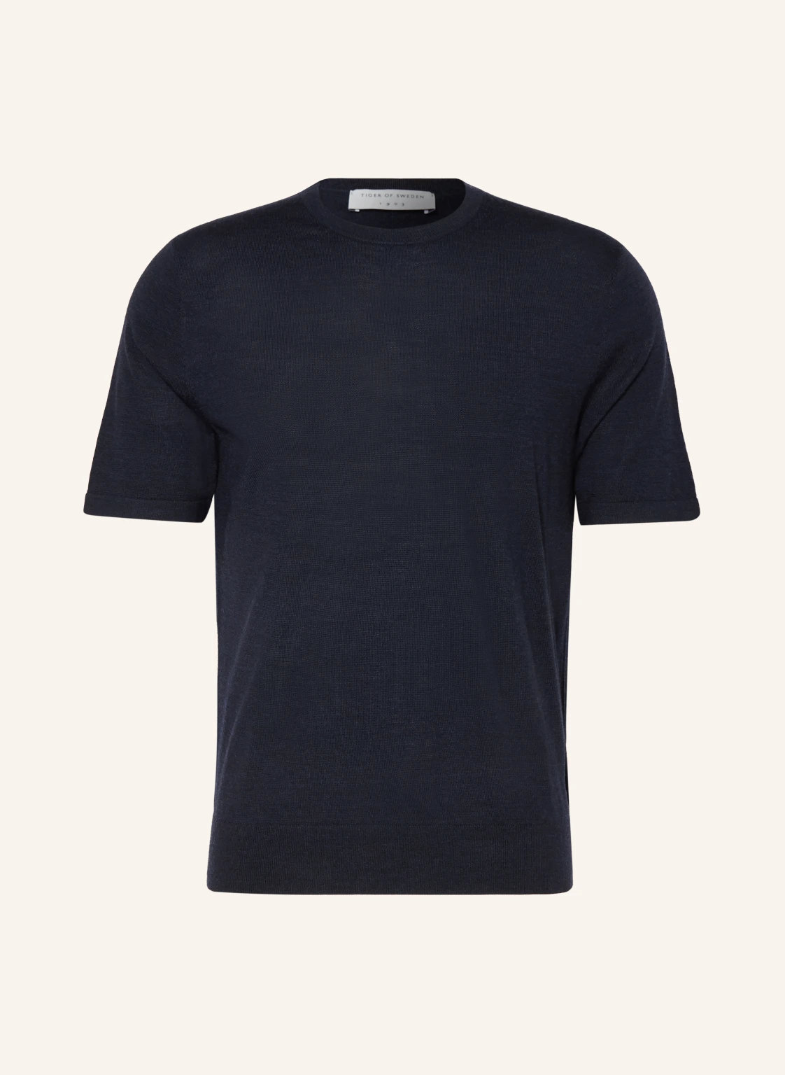 TIGER OF SWEDEN Strickshirt CONNOR aus Merinowolle
