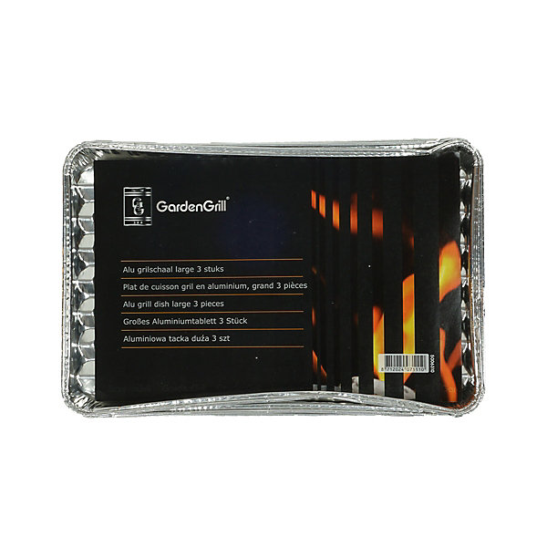 Lot de 30 barquettes en aluminium Garden Grill