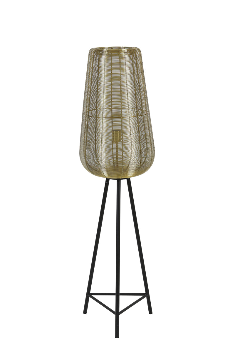 Light & Living vloerlamp ADETA - Ø37x135cm - goud