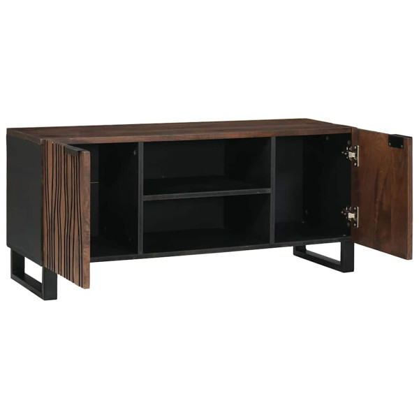 Szafka Pod TV Szafka Pod Telewizor RTV Drewniana Półka 105 x 33 x 46 cm