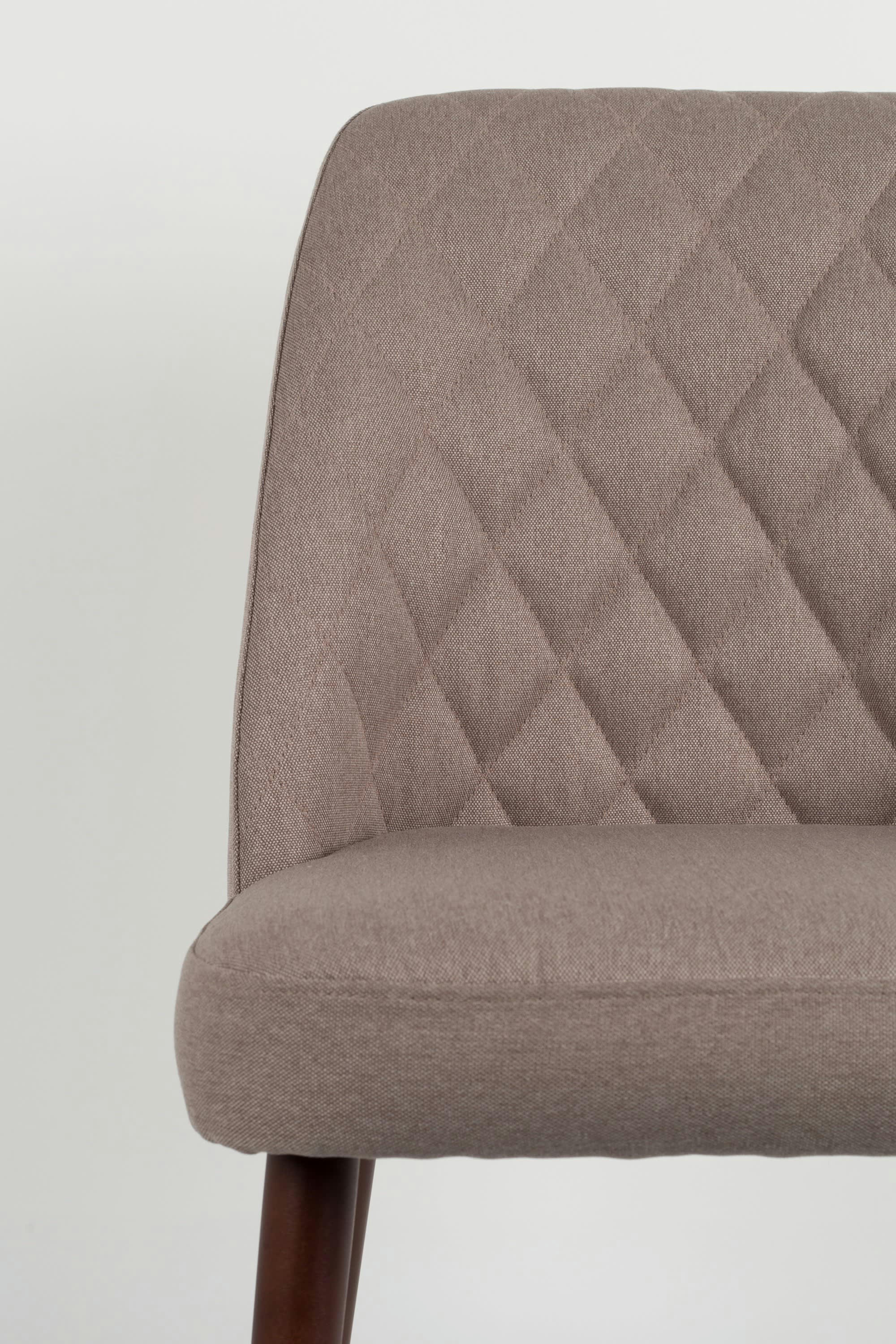 CONWAY - Chaise en tissu beige
