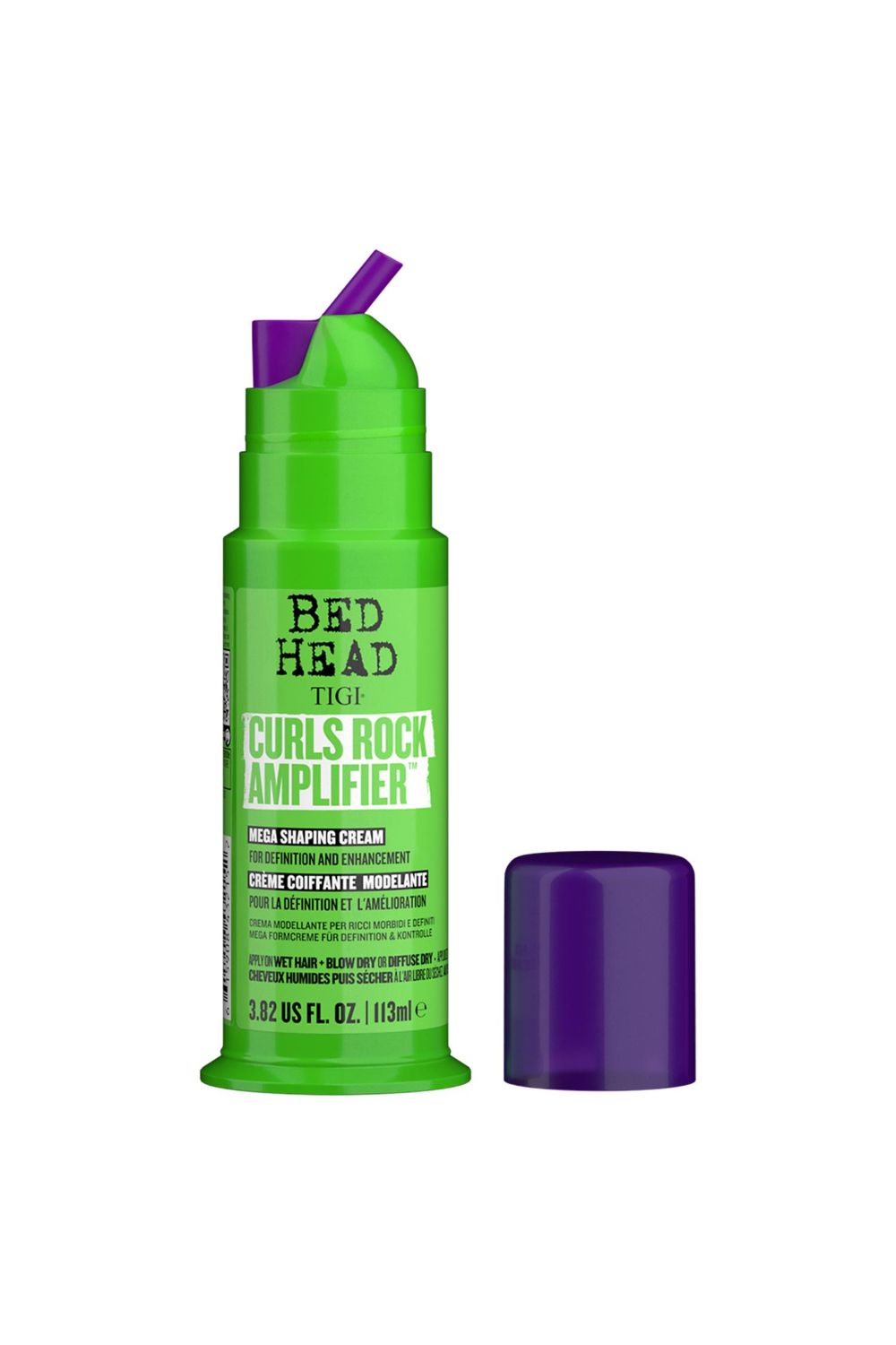 Tigi Curls Rock Amplifier Curly & Wavy Hair 'Cream' 113ml, 2pk