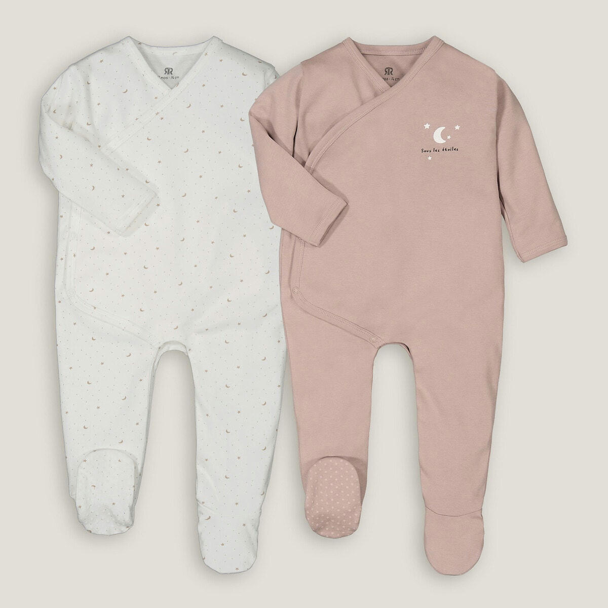 Lot de 2 pyjamas 1 pièce