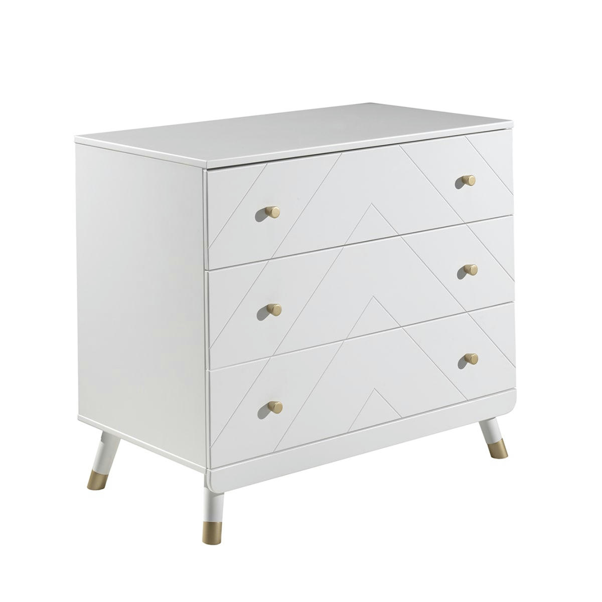 BILLY - Commode 3 tiroirs blanc