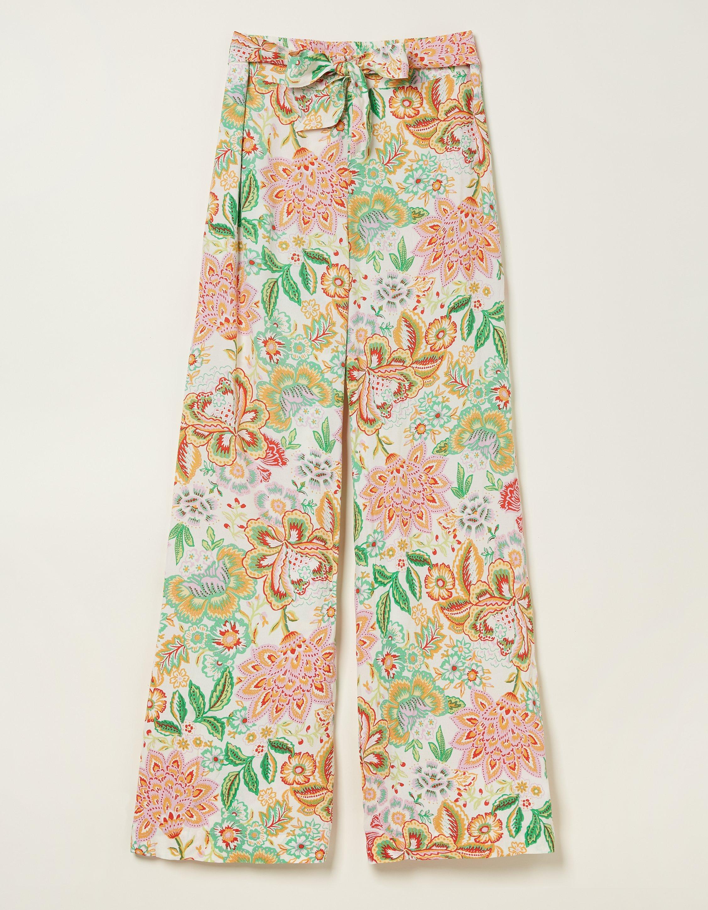Faye Paradise Floral Wide Leg Trouser