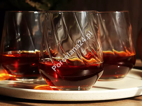 Kpl. szklanek do whisky 400 ml (3 szt.) Krosno - Splendour Lumi 44.8596-0400-LU
