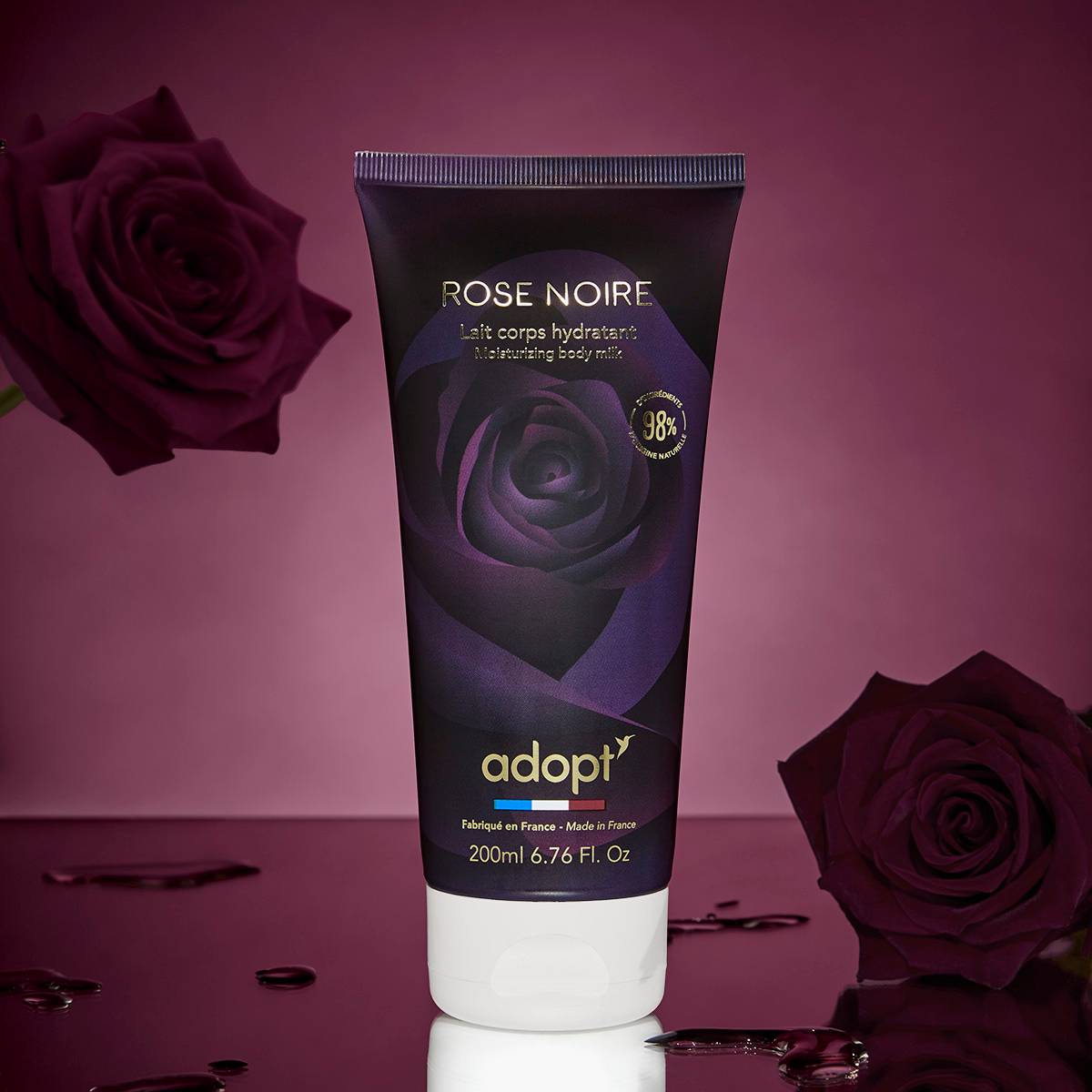 Rose noireLait corps 200 ml