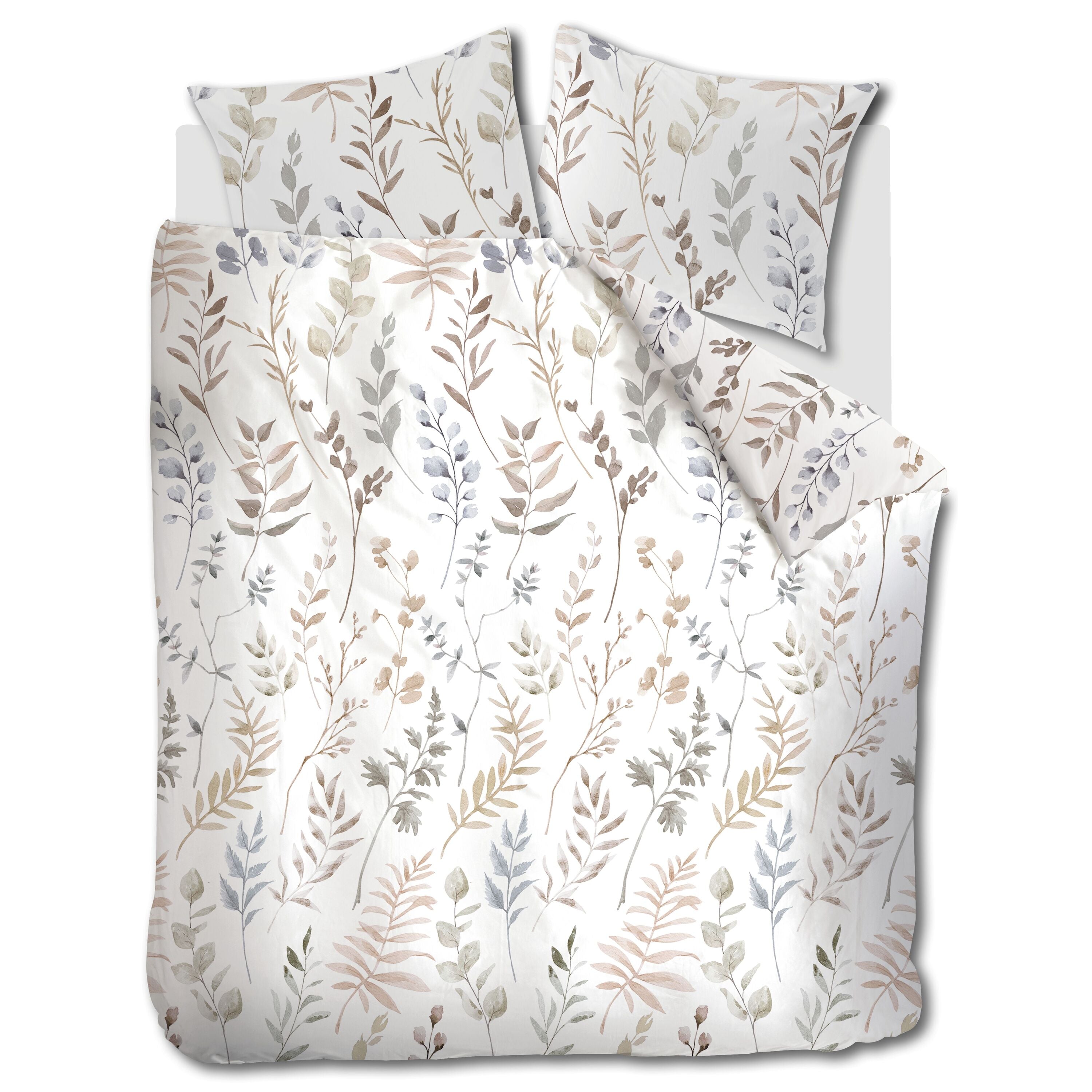 Ariadne at Home Twigs Dekbedovertrek 200 x 200/220 cm - Wit