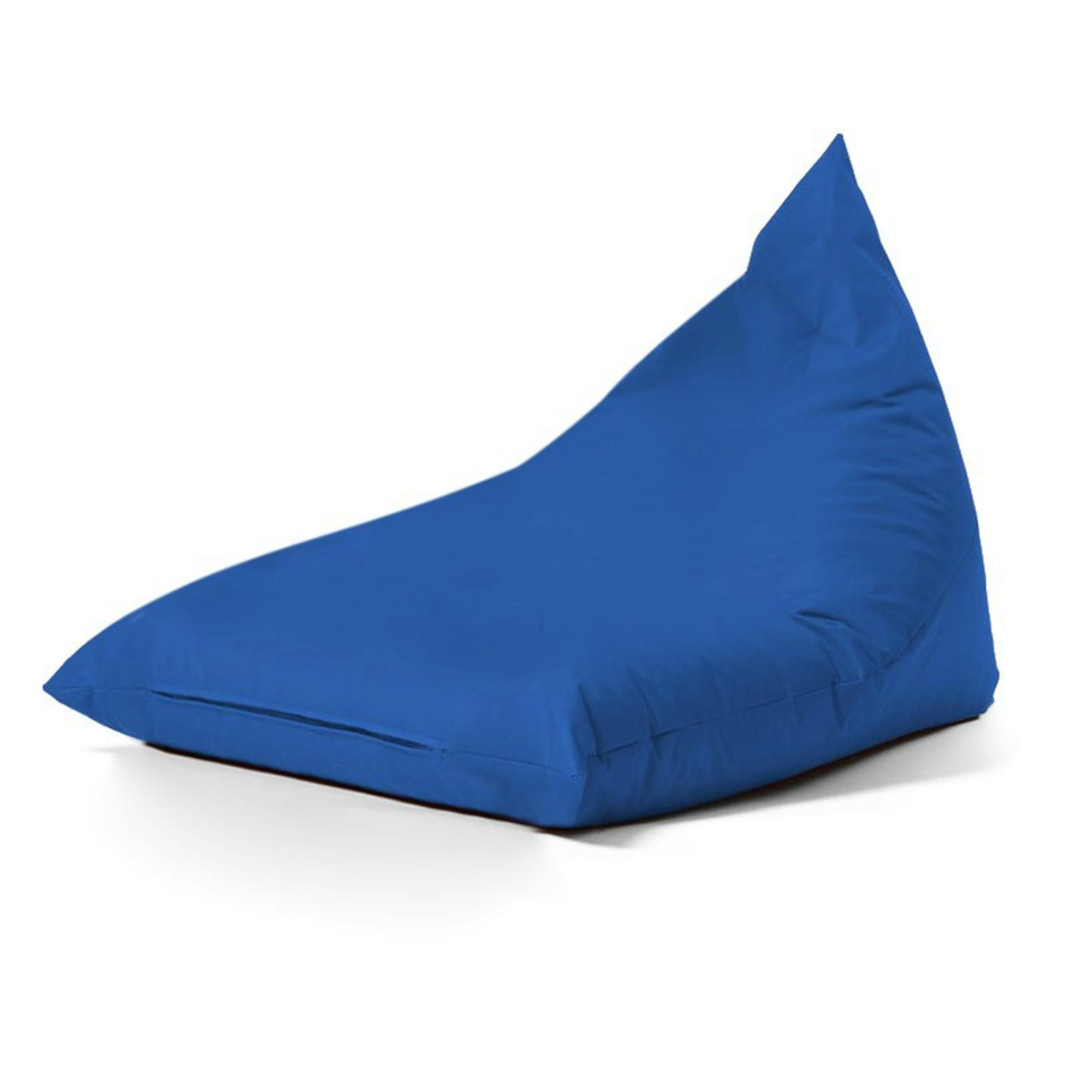 Pouf berlingot extérieur bleu ARTA
