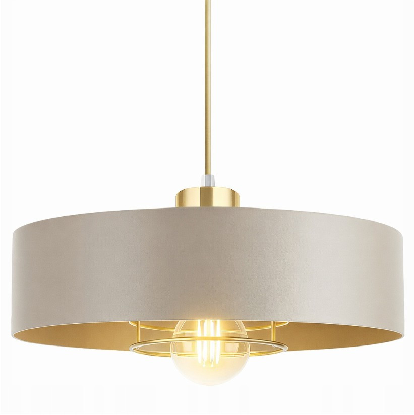 Sisu lampa wisząca 1xE27 beżowa