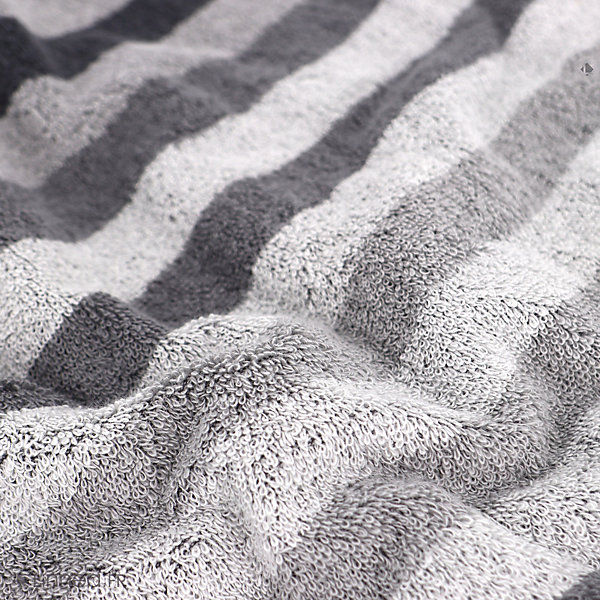 Drap de douche 70x140 cm PURE STRIPES anthracite