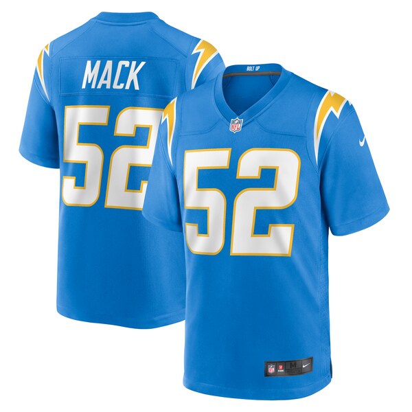 Khalil Mack Los Angeles Chargers Nike Youth Game Jersey - Powder Blue/Navy