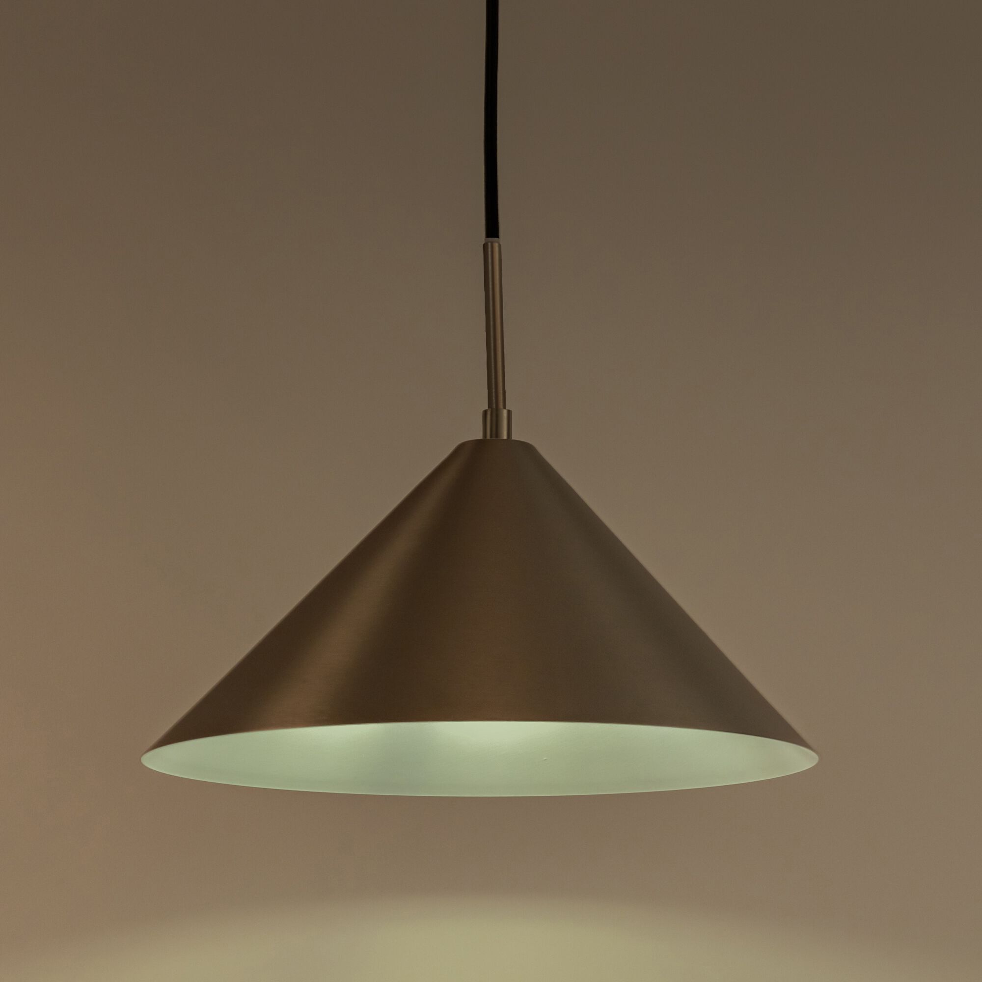RAVENNE - Suspension électrifiée en fer - argent brossé