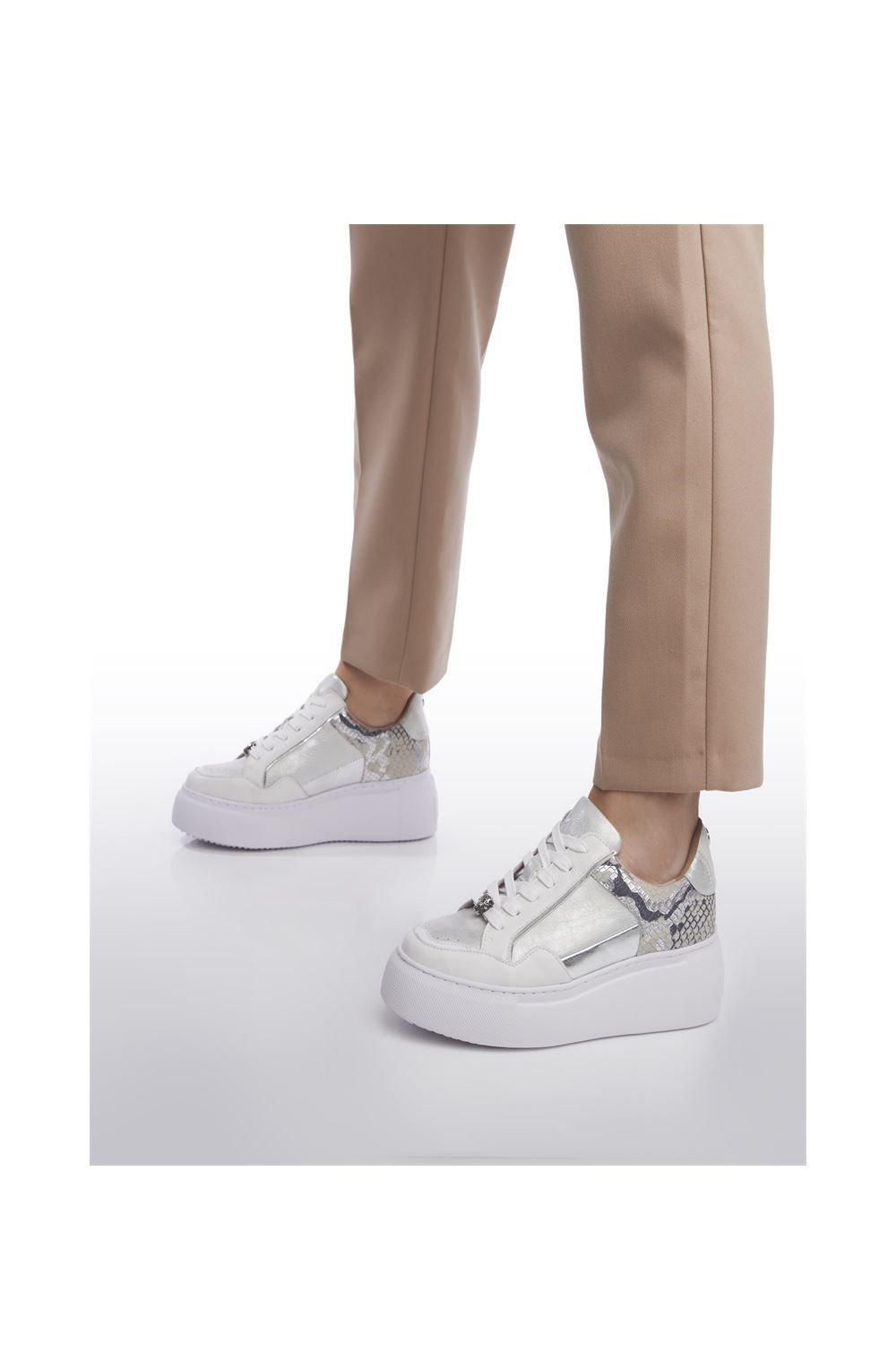 Moda In Pelle Avabelle' Leather Trainers