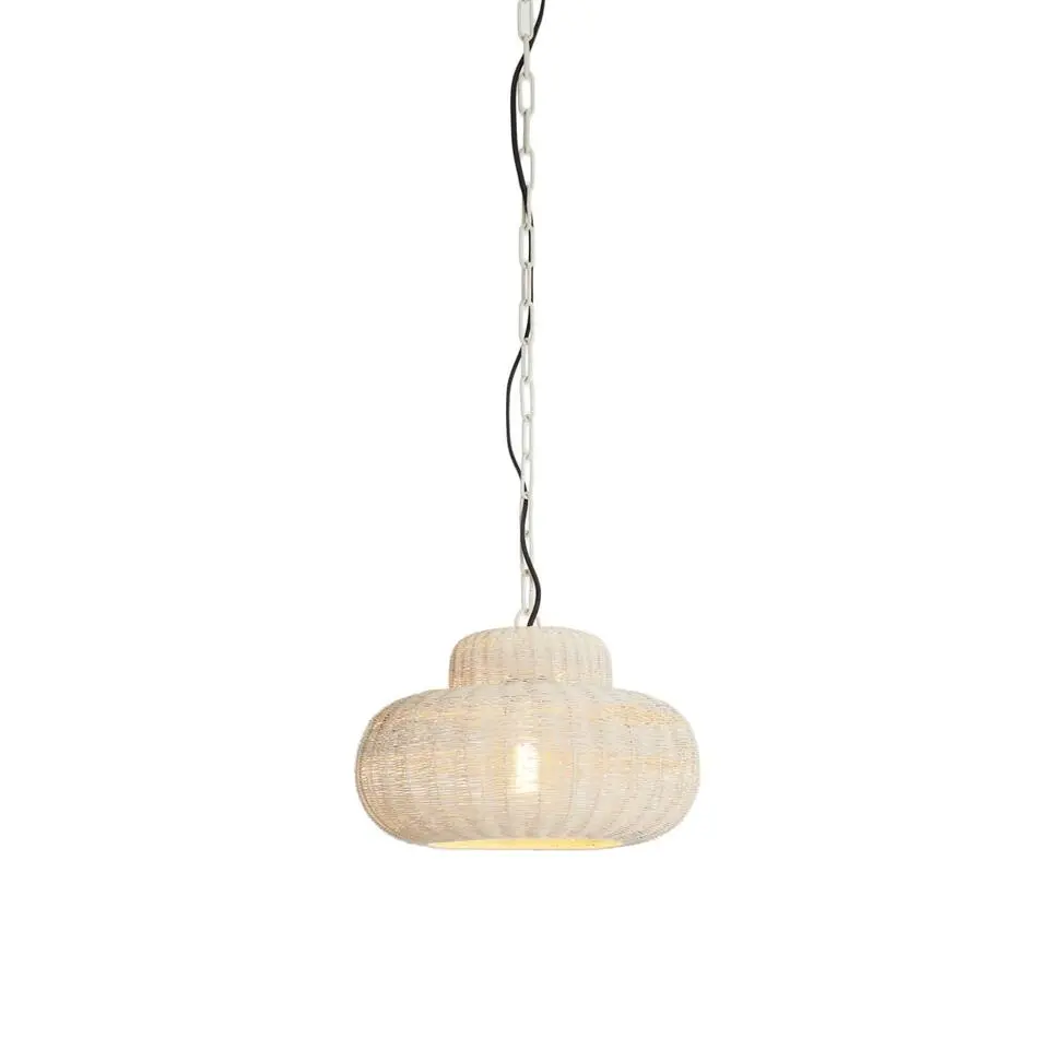 Hanglamp Piedra - Wit - &Oslash;35cm