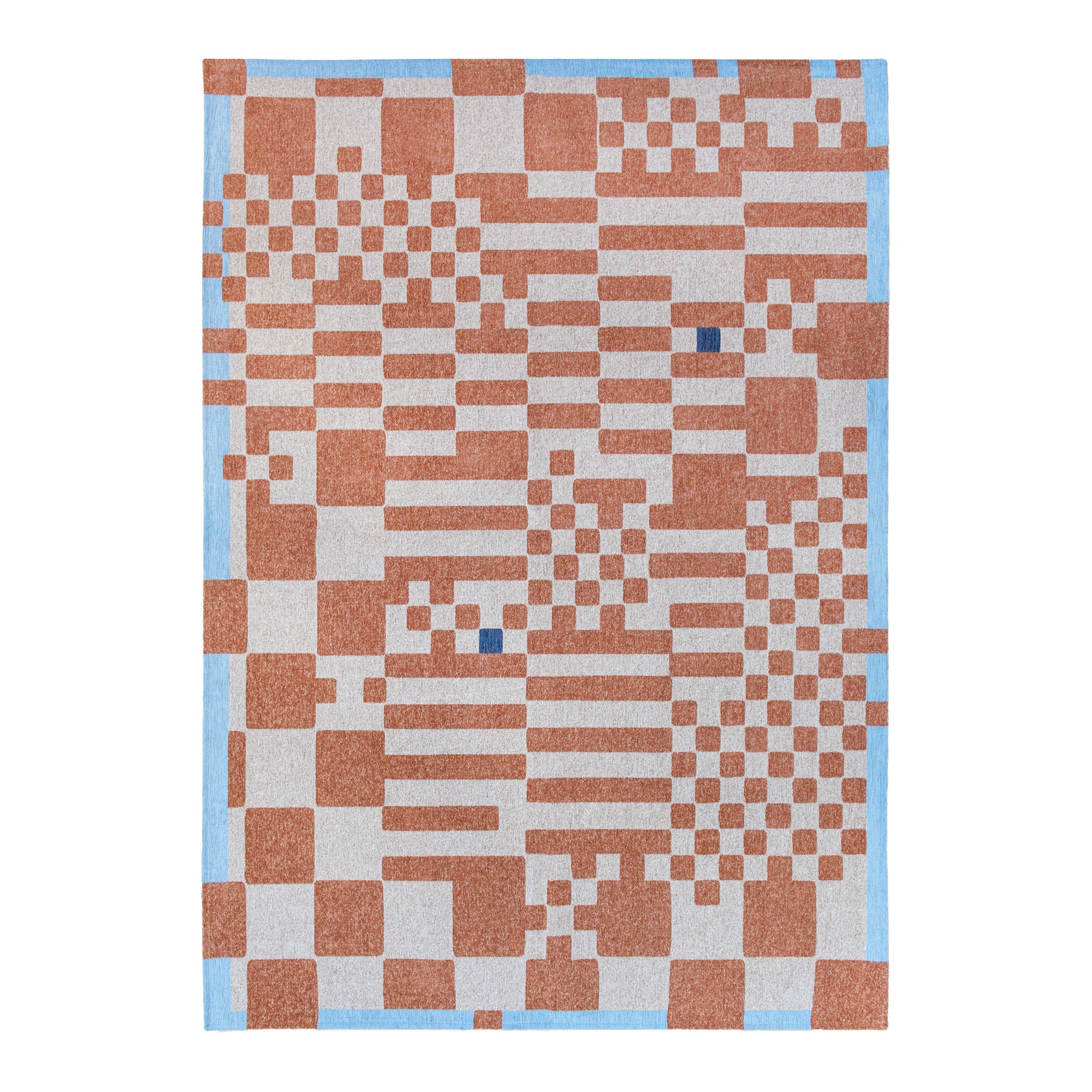 Louis de Poortere Craft Chess Vloerkleed 170 x 240 cm - Nude