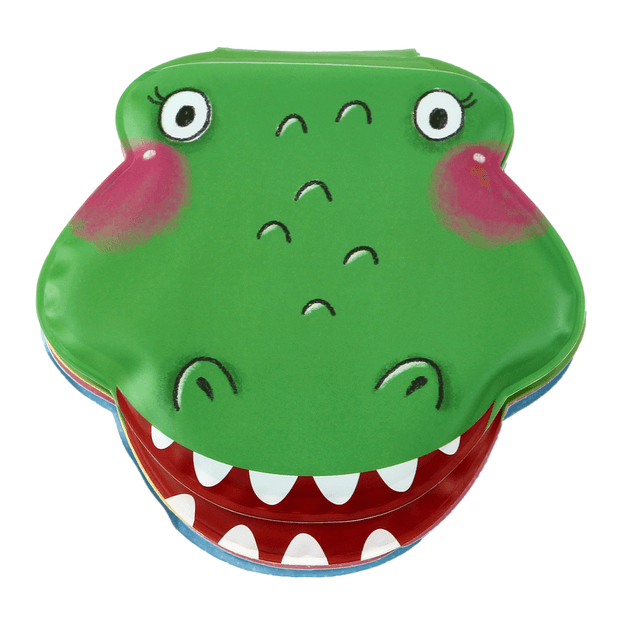 LIVRO MEU LIVRINHO FANTOCHE DE BANHO: CORA, A CROCODILO