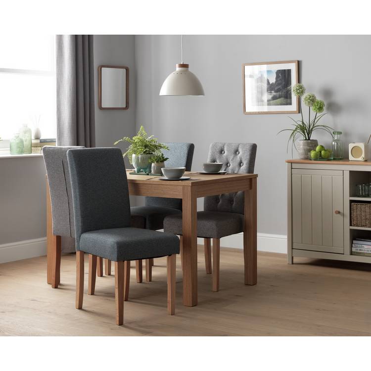 Habitat Clifton Oak Veneer 4 Seater Dining Table - Natural