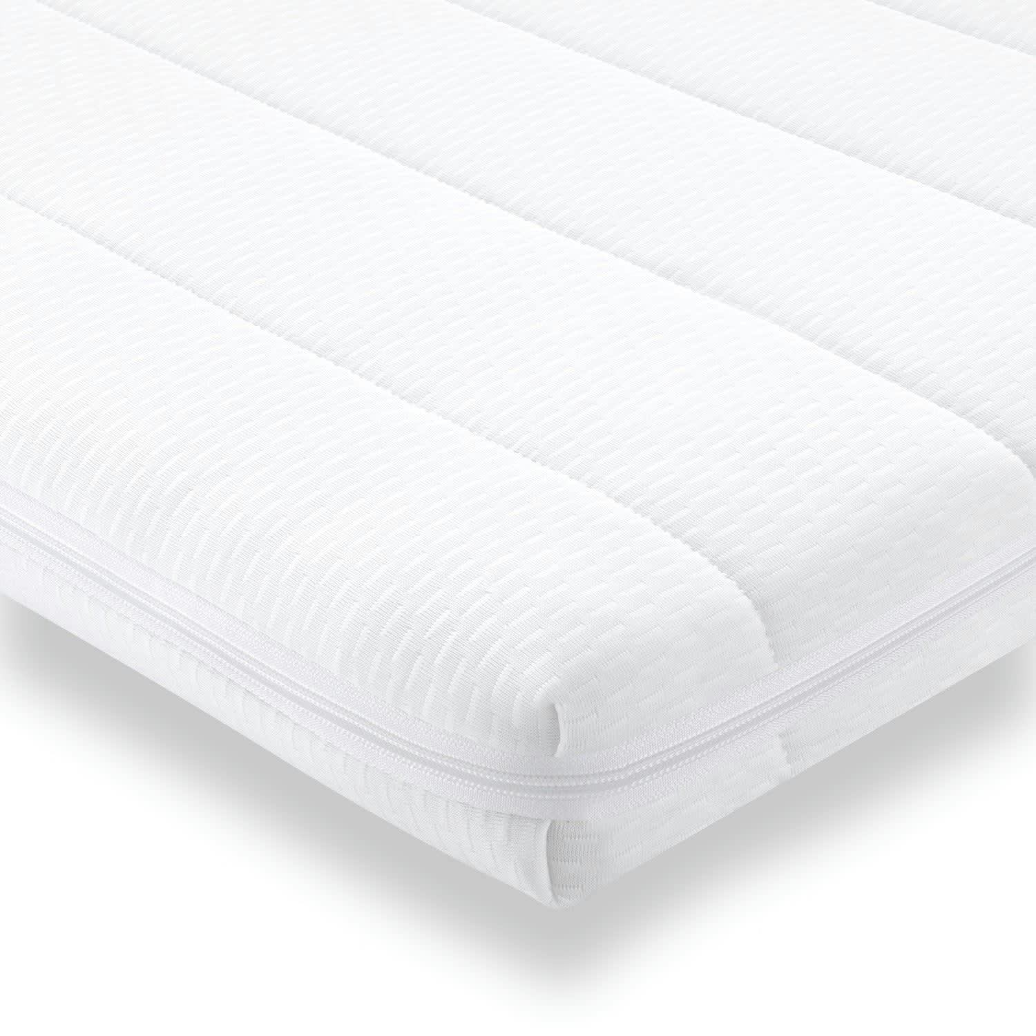 - Surmatelas soutien ferme housse lavable 100x190 cm épaisseur 5 cm