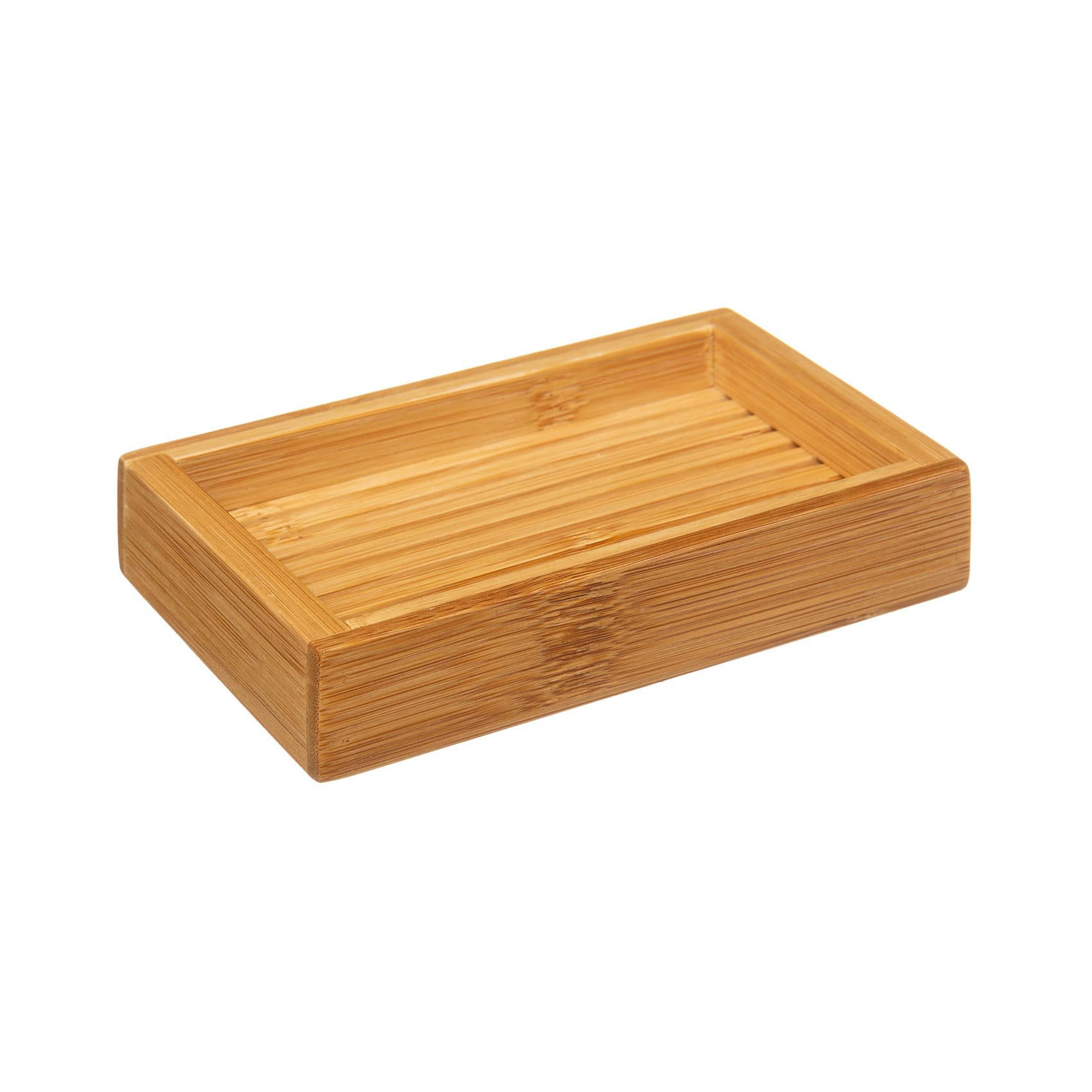 - Porte savon bambou - 12.3x8x2.5cm