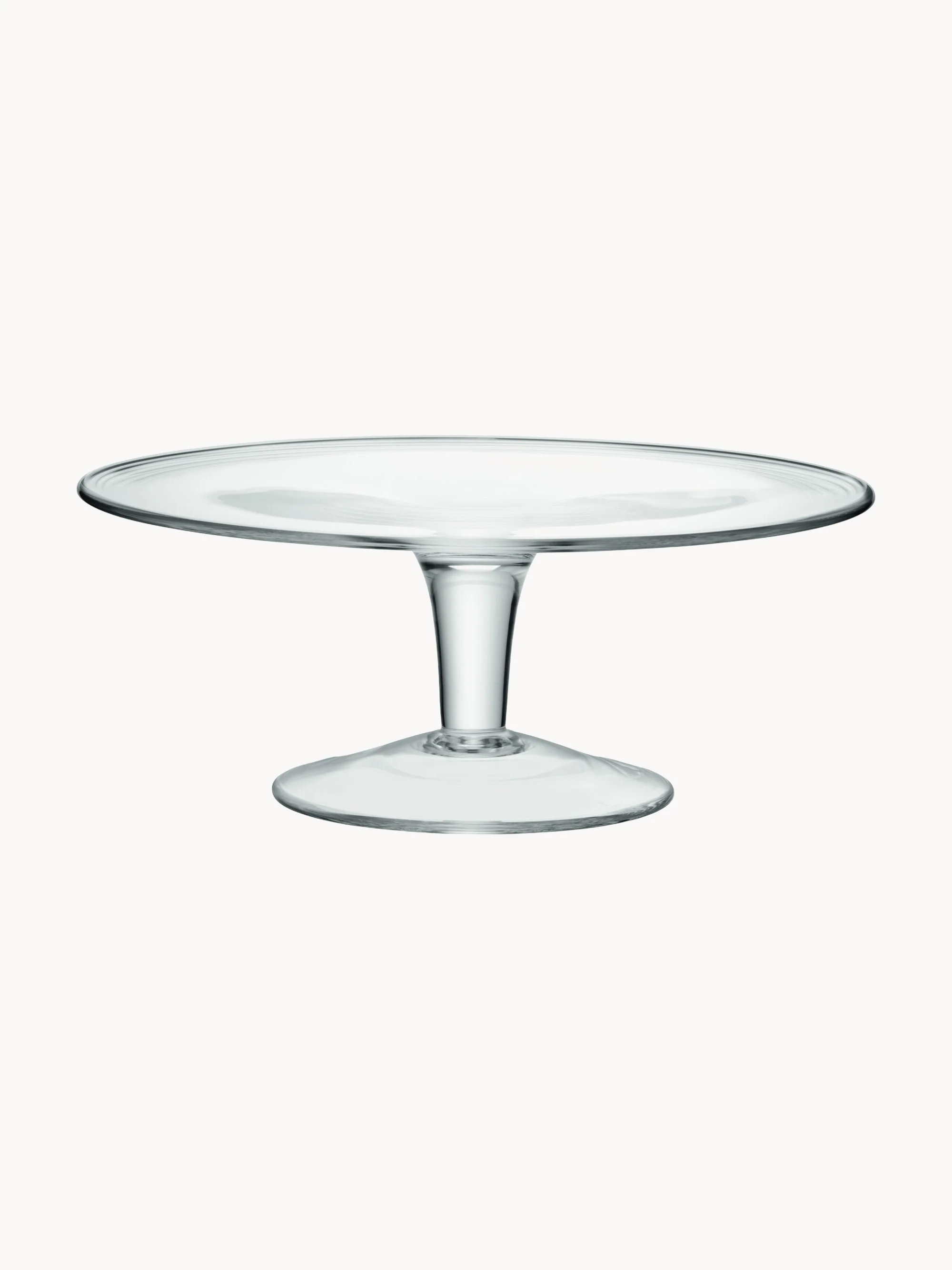 Mundgeblasener Glas-Tortenständer Serve