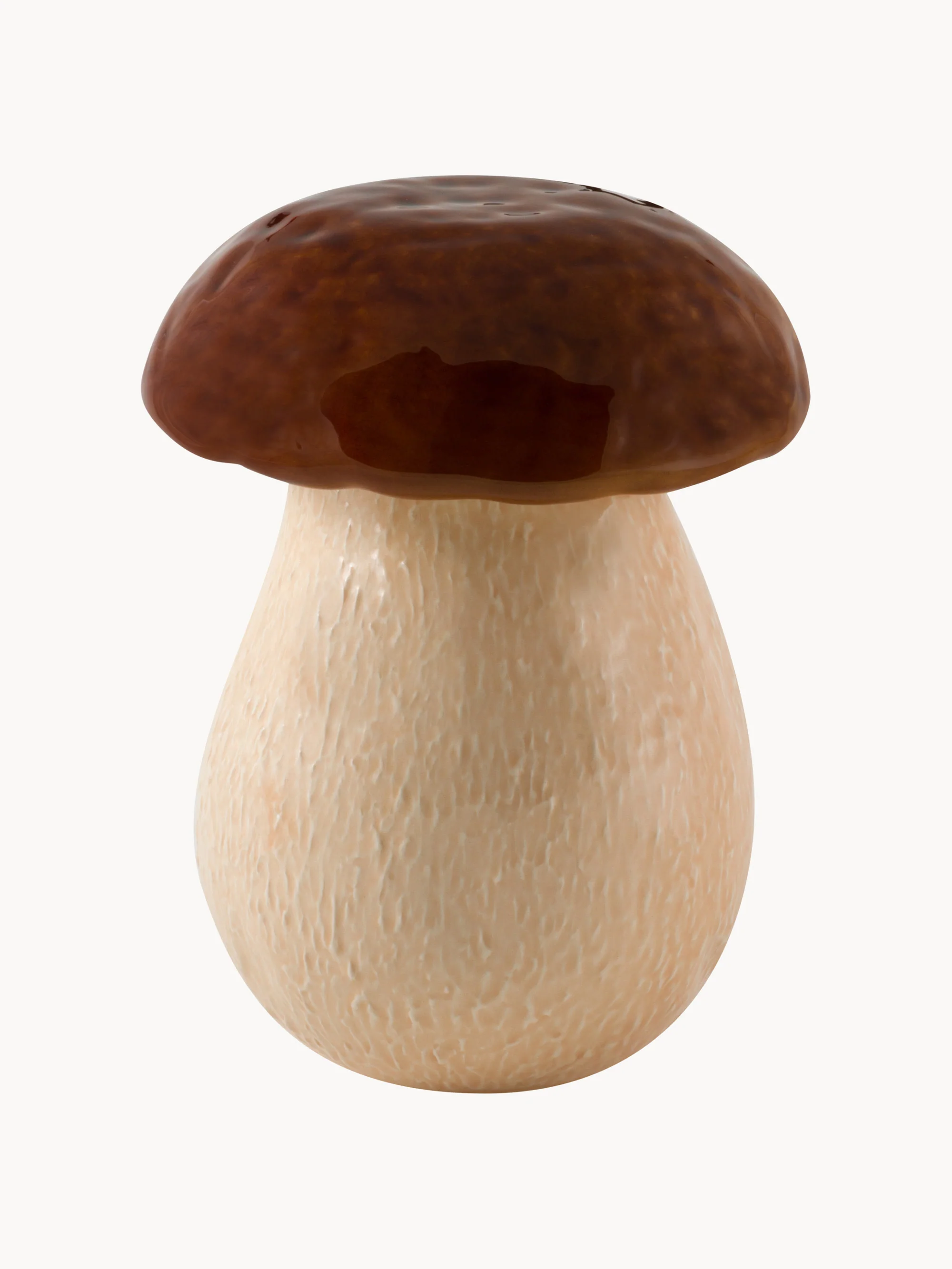 Große handbemalte Aufbewahrungsdose Mushroom