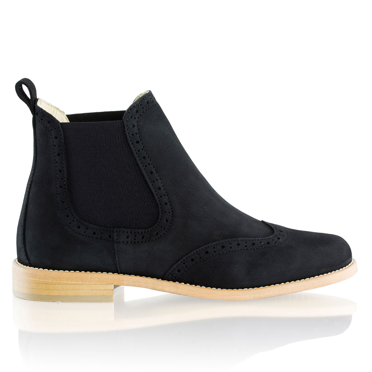 Russell & Bromley MORGAN Brogue Chelsea Boot