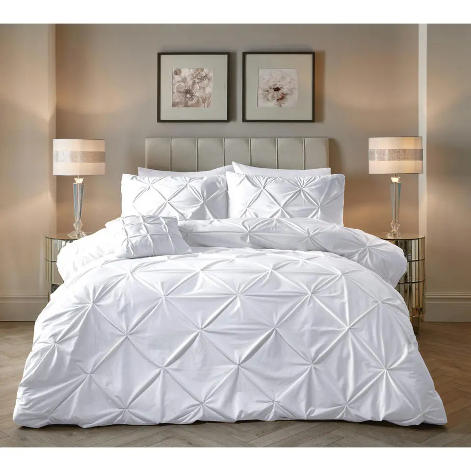 Dekbedovertrek Velvet 240x220 �?Fluweelzacht & Luxe Pintuck Design