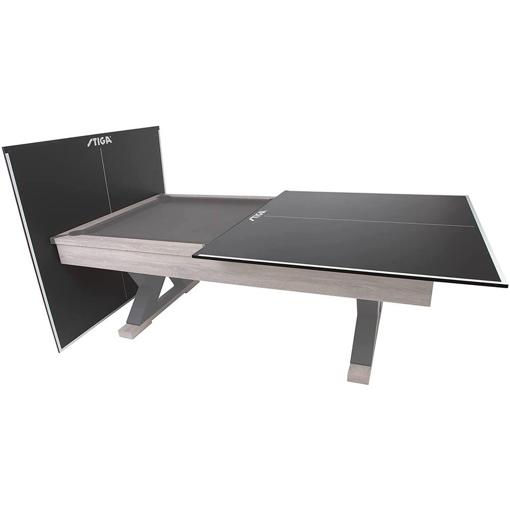 Stiga Premium Conversion Top Table Tennis, 9-ft x 5-ft