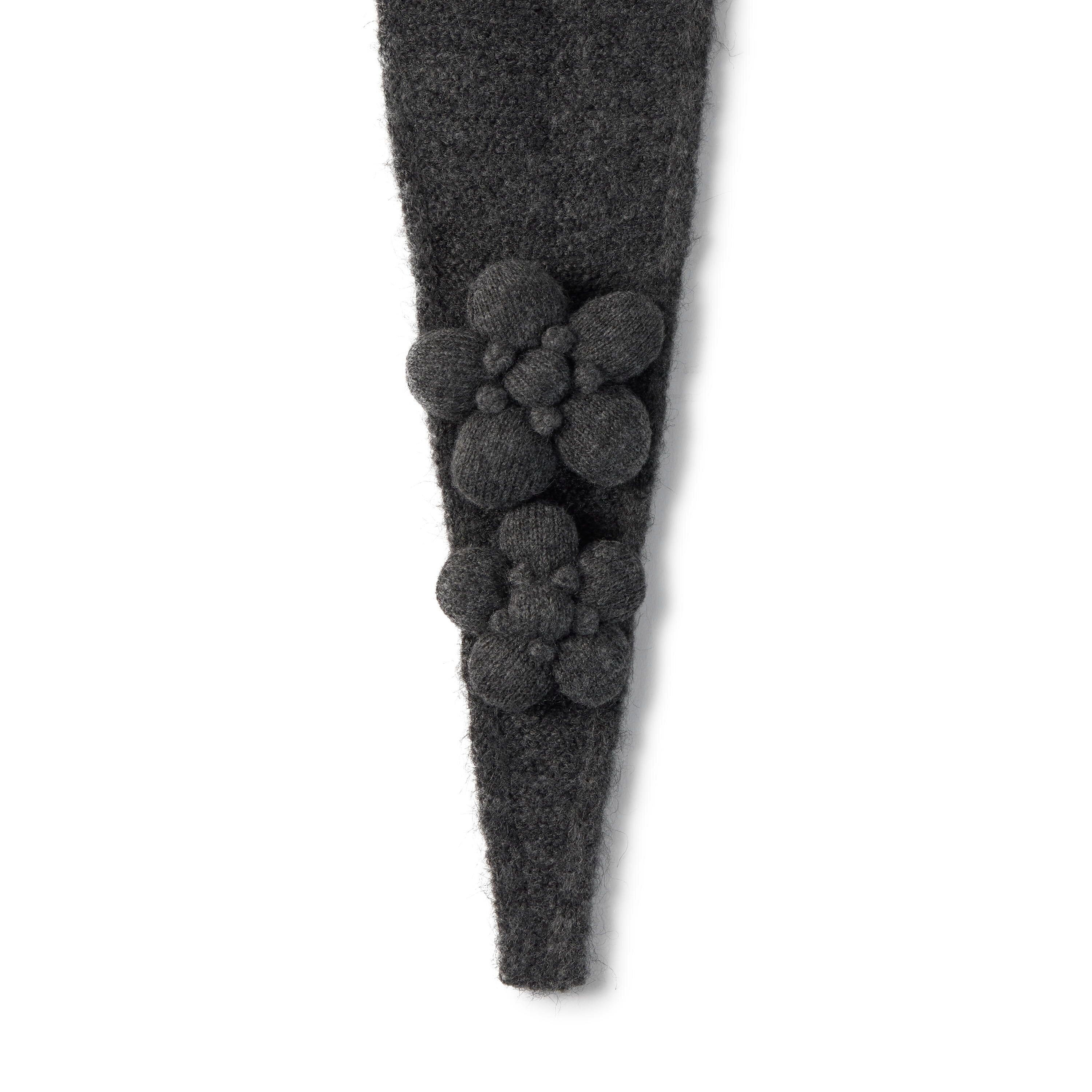 Minibufanda gris oscuro TOUS Daisy