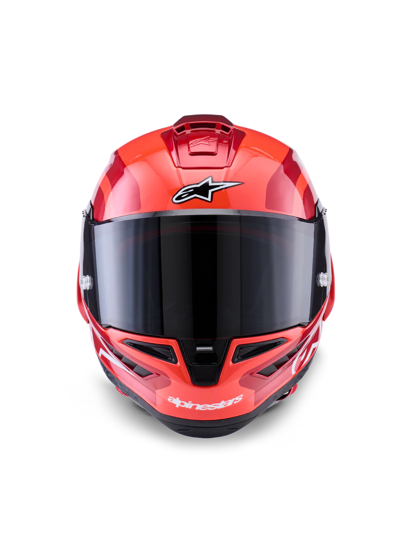 Alpinestars Supertech R10 Arius Gloss Helmet, Carbon Fiber Racing Helmet