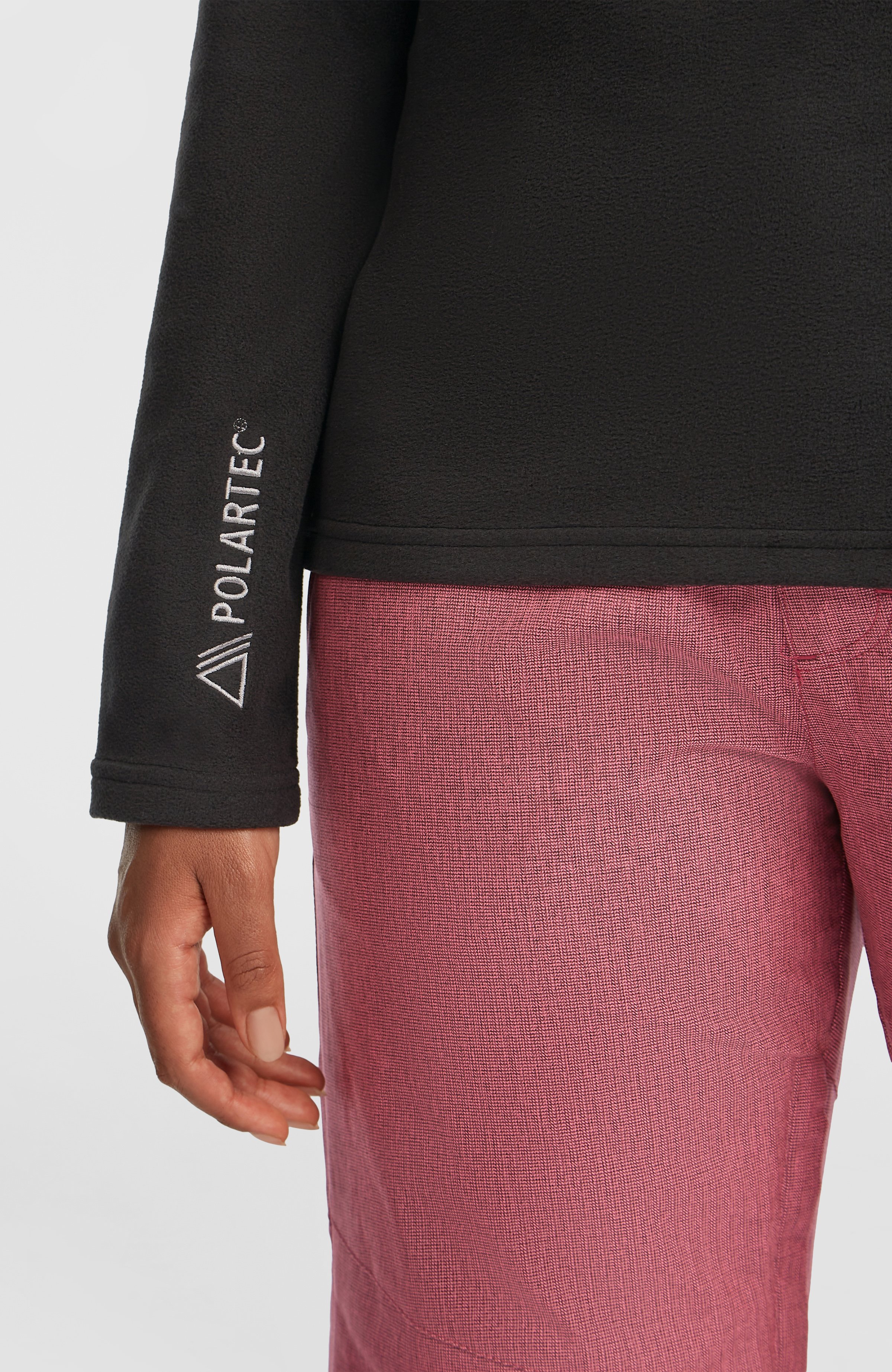 Dames O'Neill FWC'Cruz Jack's Polartec�?fleecetrui met halve rits