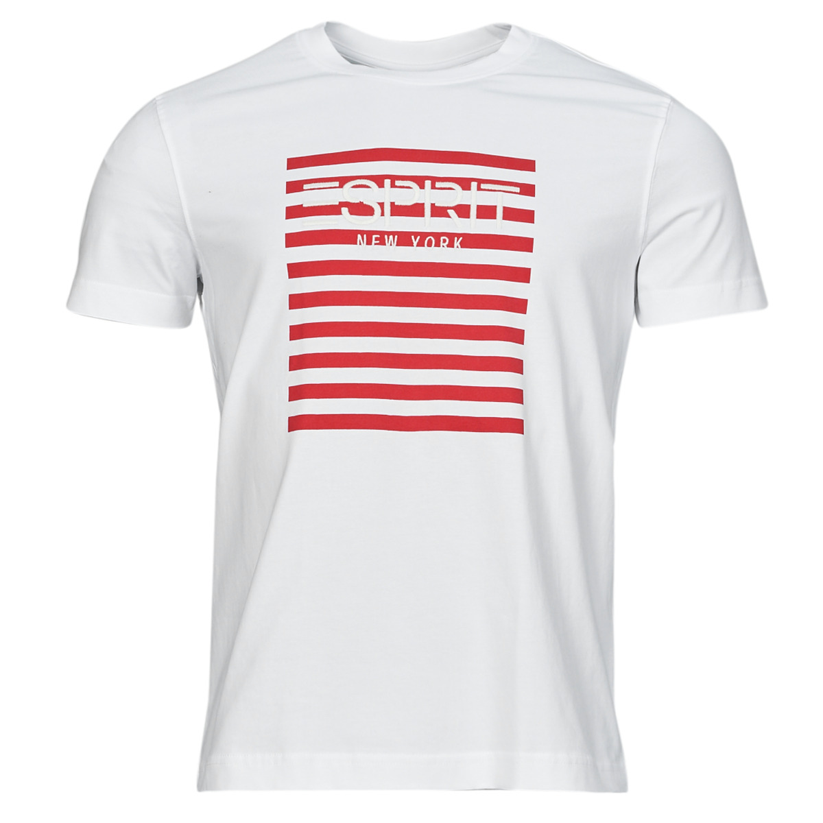 Esprit - OCS LOGO STRIPE - White