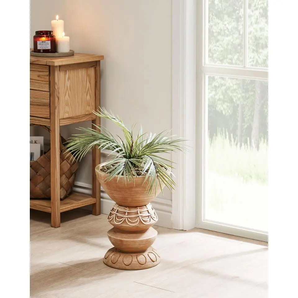 DISPORUM - Bloempot - Lichtbruin - Magnesium