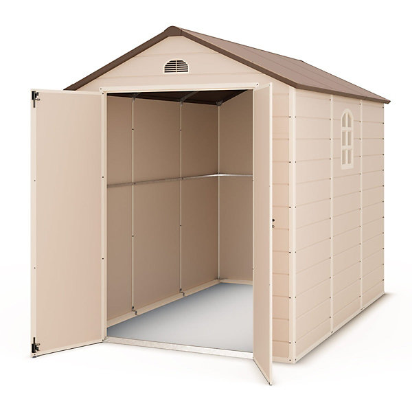 Abri de jardin résine 4,72 m² Beige Trigano