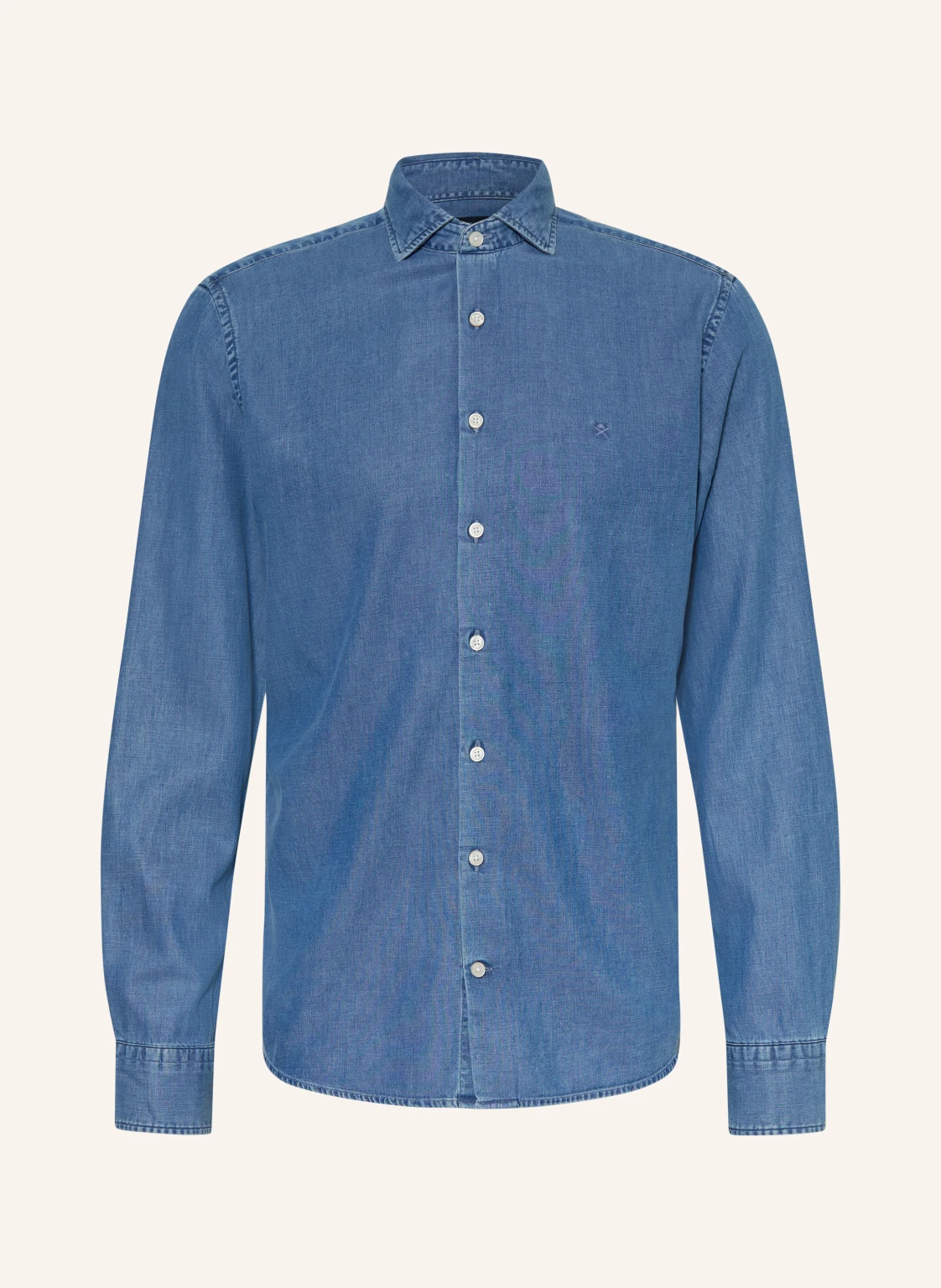 HACKETT LONDON Hemd Tailored Fit in Jeansoptik
