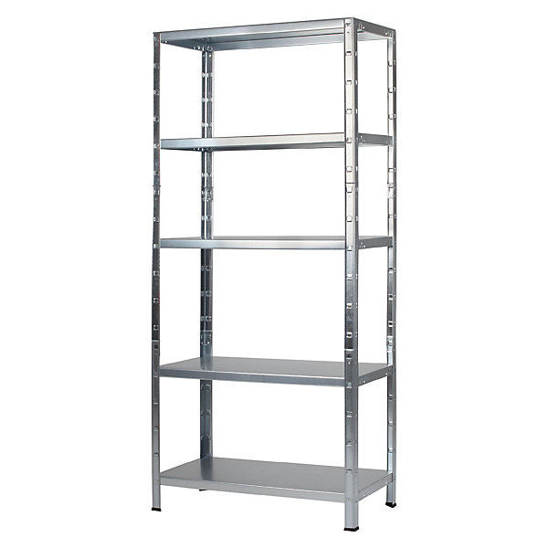 étagère de garage en acier galvanisé H.200 x L.60 x P.35 cm Schulte Regalwelt Powermax