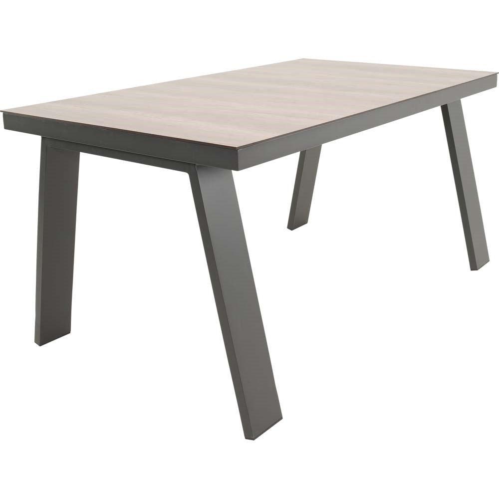 Lesli Living tuintafel Estoril - grijs - 150x90x75cm