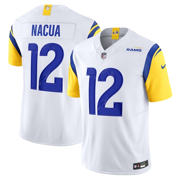 Puka Nacua Los Angeles Rams Nike Vapor F.U.S.E. Limited Player Jersey - White