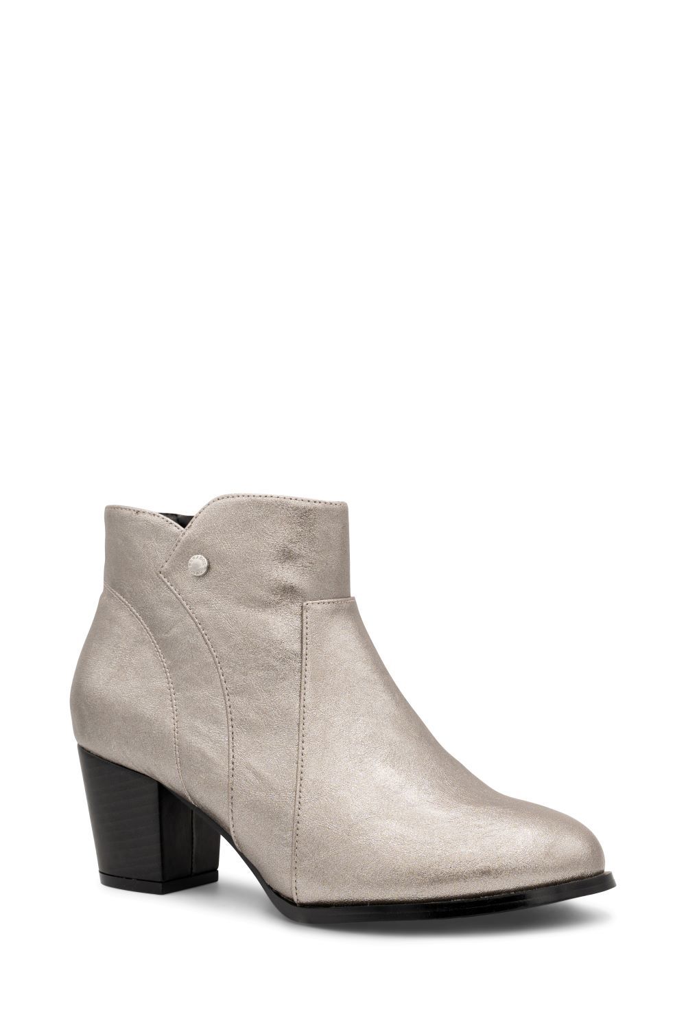 Paradox London Anya' Mid Block Heel Ankle Boot